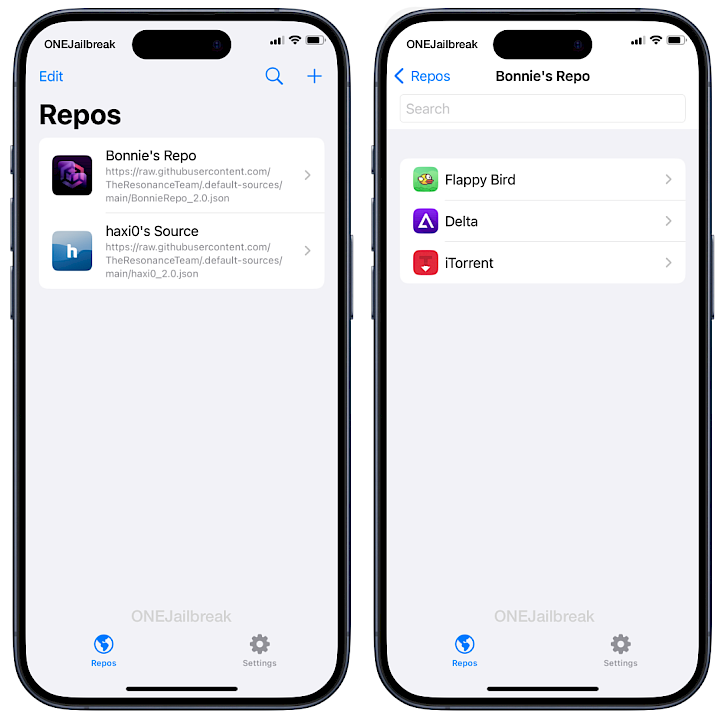 TrollApps-appinterface op iOS 16.