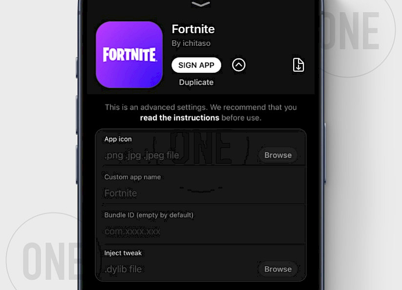 Ondertekeningsapp op iOS.